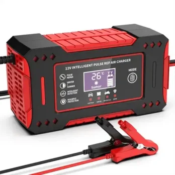 CARGADOR BATERIA CARRO MOTO 12V PANTALLA