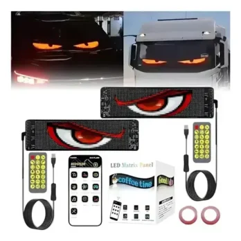 2 Mejores Ojos LED para Parabrisas: Personaliza tu Coche