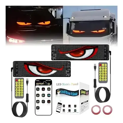 2 Mejores Ojos LED para Parabrisas: Personaliza tu Coche