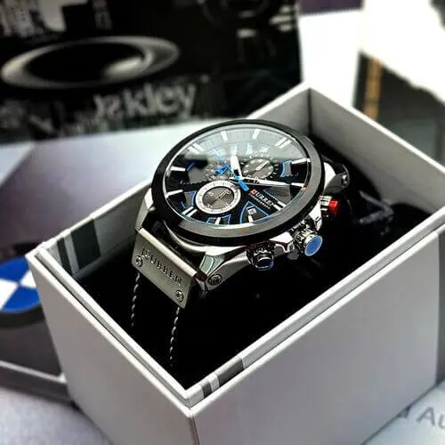 Reloj Curren 8346 Hombre Pulso Cuero - Image 3