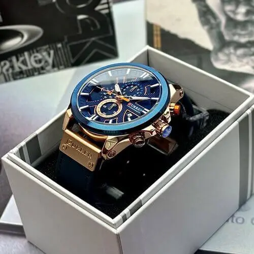 Reloj Curren 8346 Hombre Pulso Cuero - Image 5